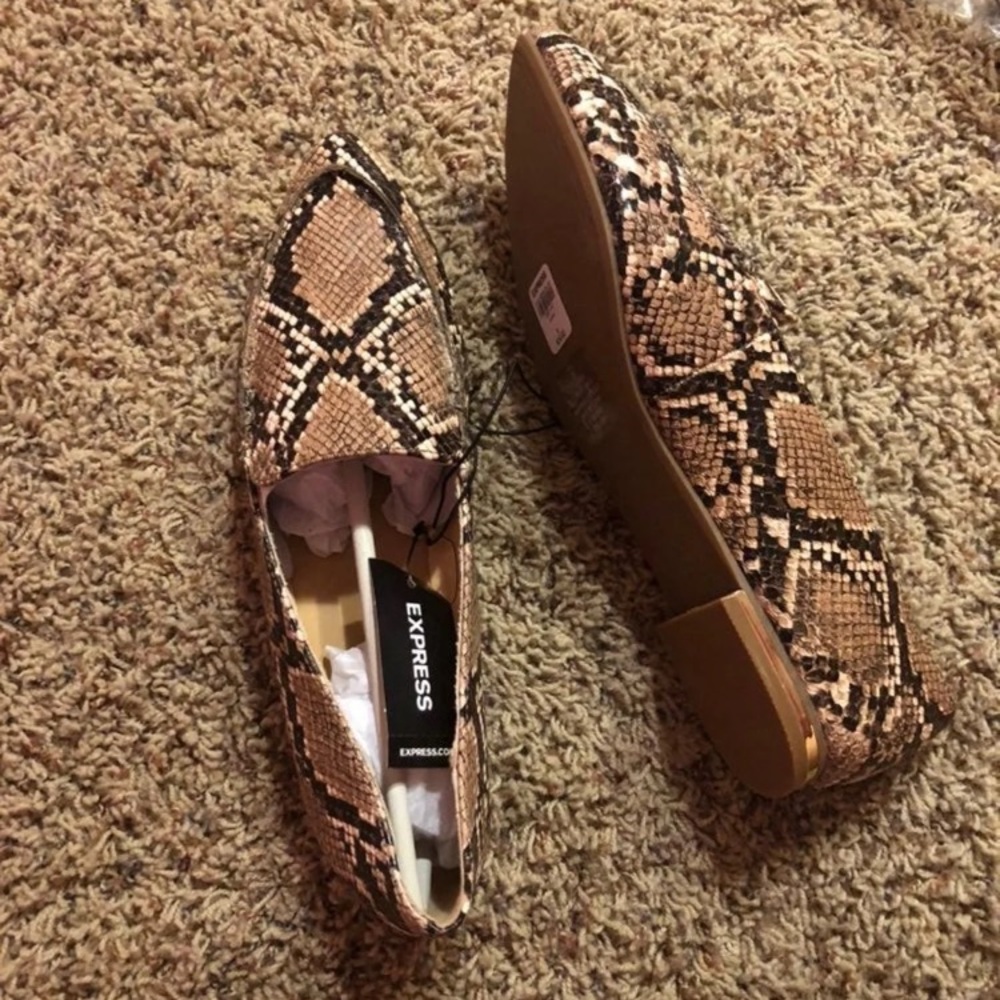 Express flat loafer shoes